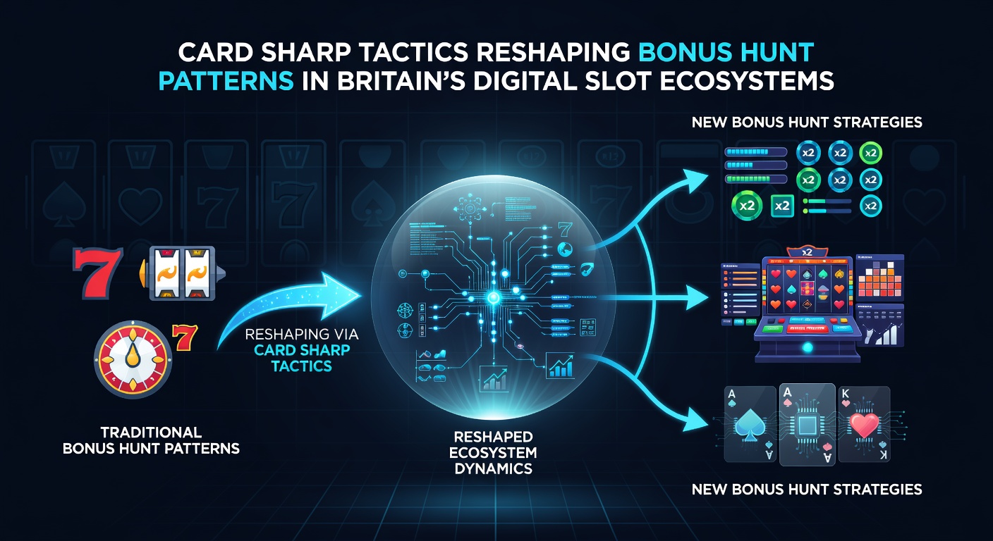 Data patterns showing card sharp methods altering slot bonus hunting across UK platforms