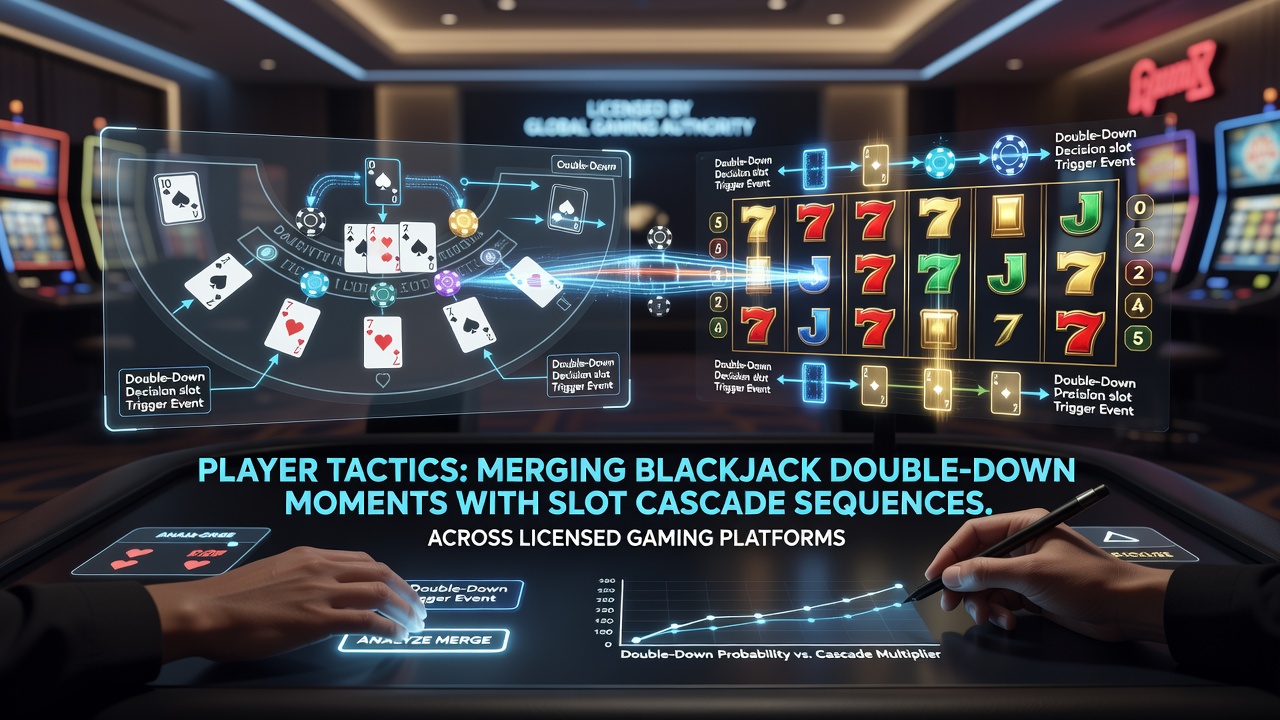 Screenshot of a licensed platform dashboard displaying aligned blackjack and slot statistics